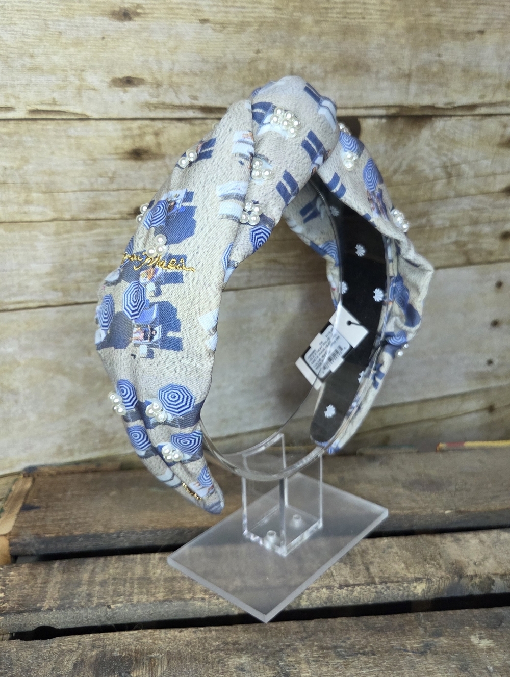 Lele Sadoughi x Gray Malin Miami Greta Headband
